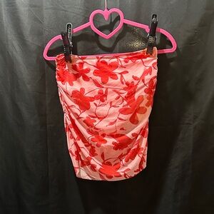 Hutch Red Floral Bikini Bottom